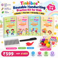 Tinkibee reusable handwriting practice kit for kids