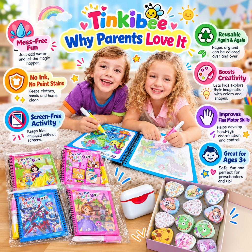 Why parents love Tinkibee magic water books